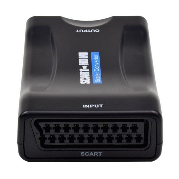 SCART till HDMI-adapter 1080P HD Video Audio Upscale Converter