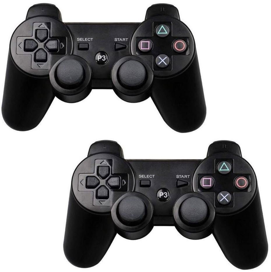 2Pcs PS3 trådlös handkontroll