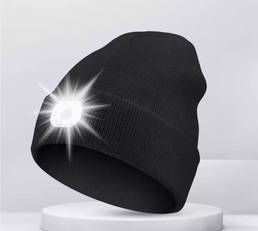 Hatt med Ljus LED lampa USB
