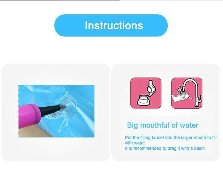 Babylekmatta - Vattenmatta för bebisar 1 Pcs