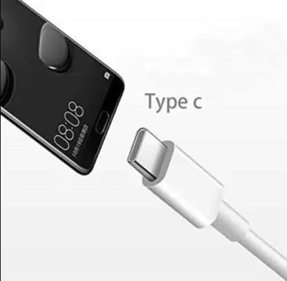 Hörlurar för iPhone 15/Pro/Max och Samsung med USB-C-kontakt, mikrofon , stereoljud