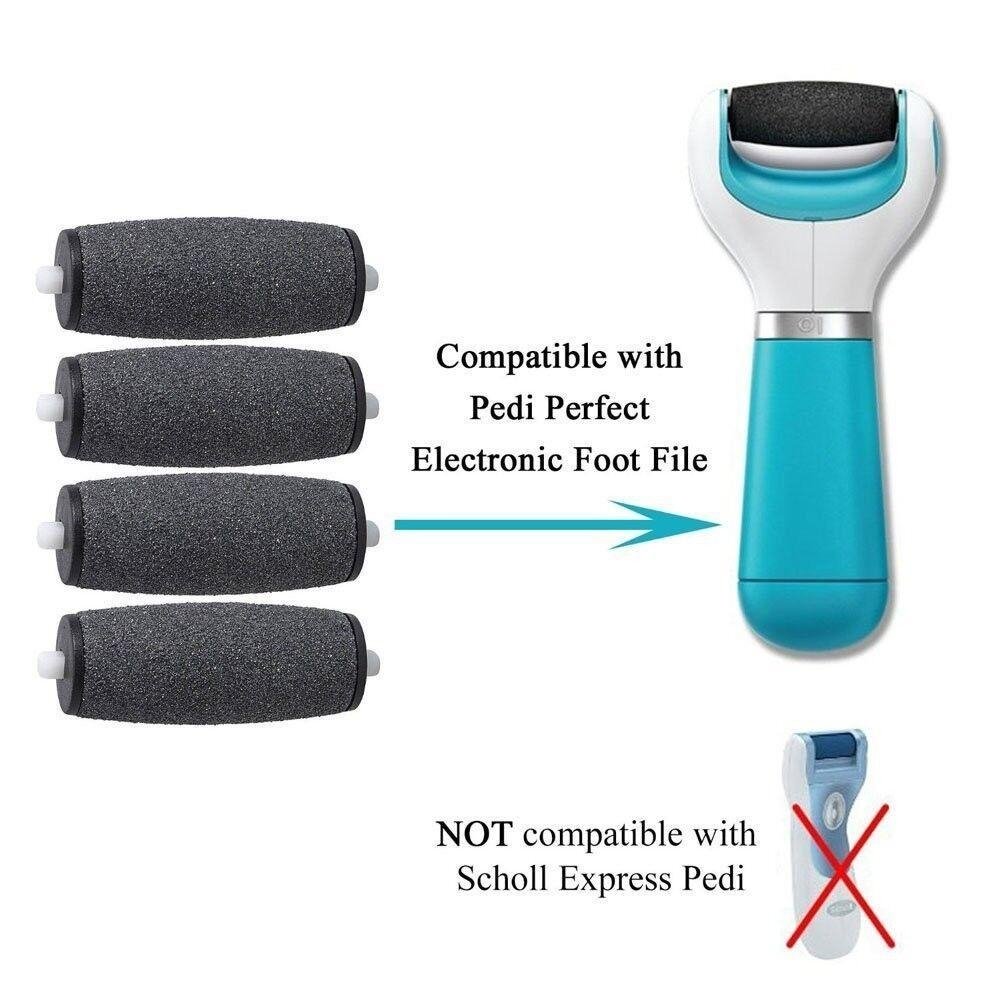 9 Pcs Rullhuvuden ersättning för Scholl Velvet Smooth