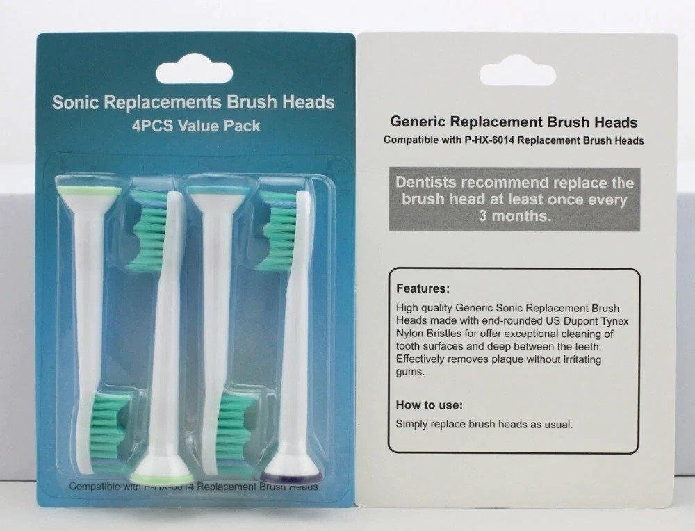 4-pack Philips-P-HX-6014 Tandborsthuvuden