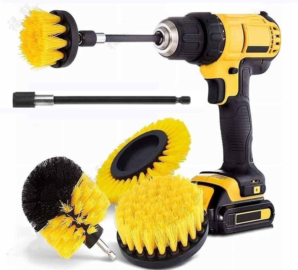 Skurborstar för borrmaskin och skruvmejsel 5 delar