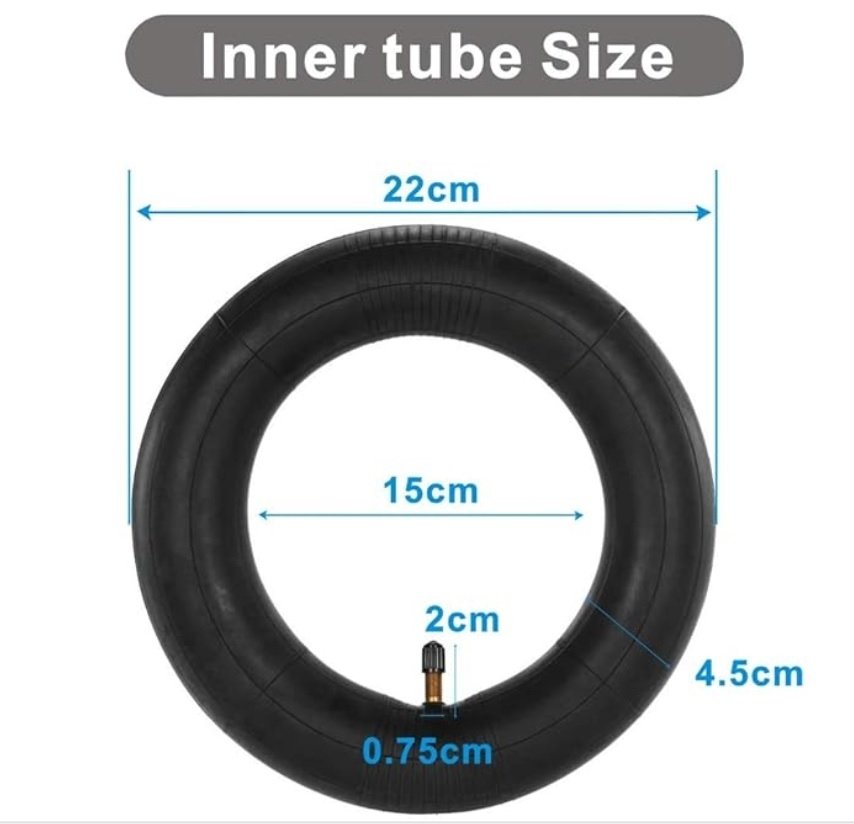 1 Pcs 8,5 tums innerslang Xiaomi (M365, Pro,1S, Pro, Essential)