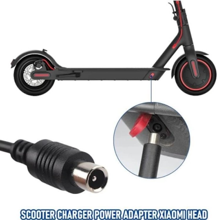 Laddare – 42V 2A för M365 och Ninebot – Snabb och trygg laddning M365/Pro/1S/Pro2/Essential/3