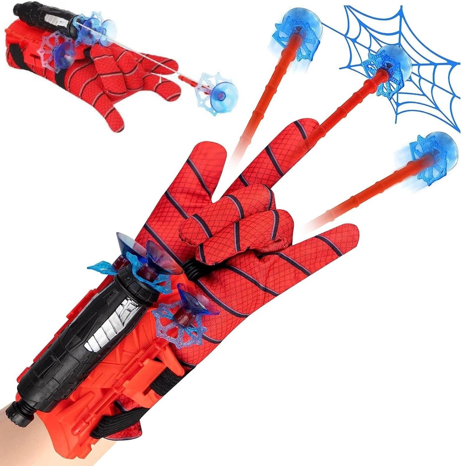 Nätskjutare för Barn – Skjuter sugkoppsprojektiler S-pider-Man